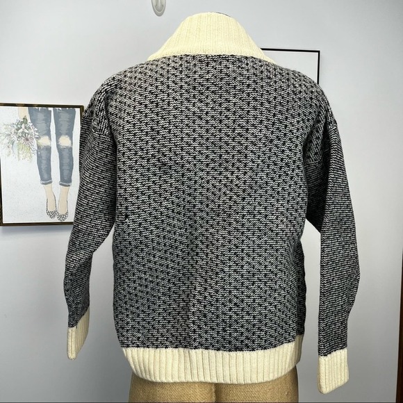 PEREGRINE 100% WOOL COWL NECK SWEATER MADE IN ENGLAND SZ L EUC - Picture 5 of 8